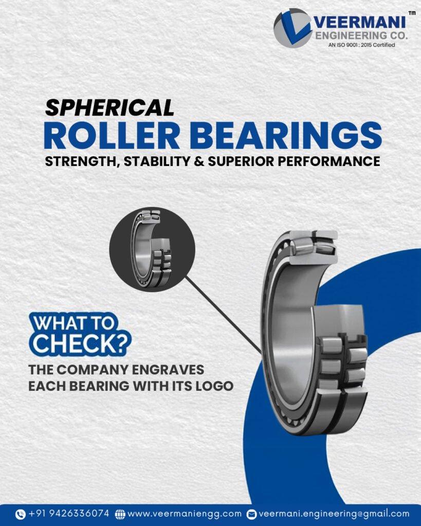 Veermani Engineering Co. – Best Spherical Roller Bearings Manufacturer in India | Best Bearings Manufacturer in India